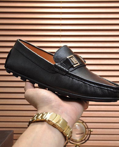 Armani bean shoes