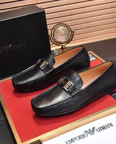 Armani bean shoes
