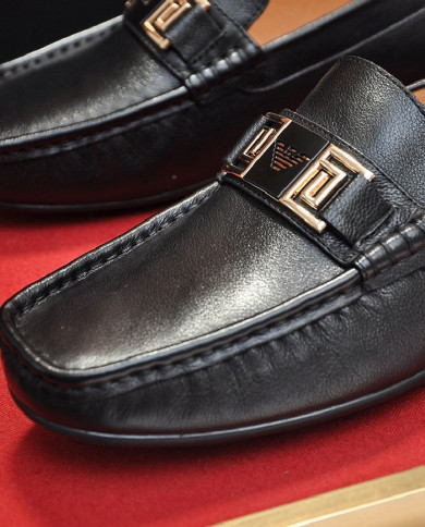 Armani bean shoes