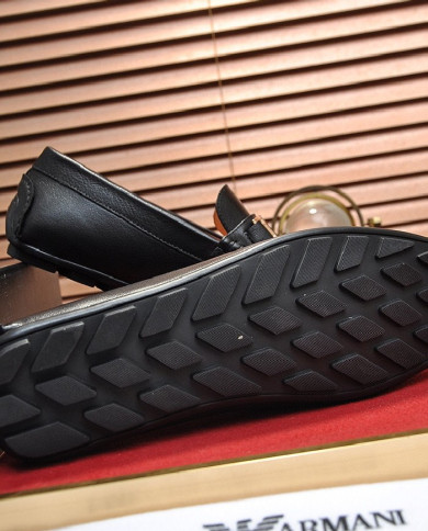Armani bean shoes