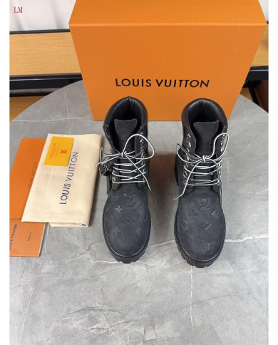 louis vuitton couple style High boots