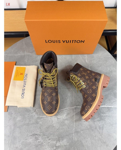 louis vuitton couple style High boots