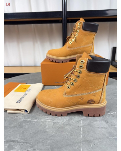 louis vuitton couple style High boots