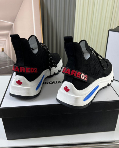 DSQUARED2 casual shoes Wear resistant slip resistant comfortable breakable