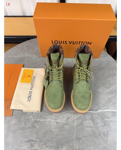 louis vuitton couple style High boots