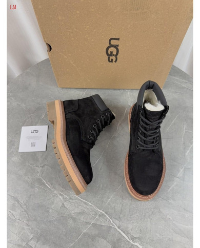 ugg  Frosted waterproof cowhide high boots