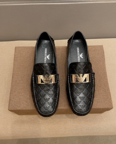 Armani hooded shoes