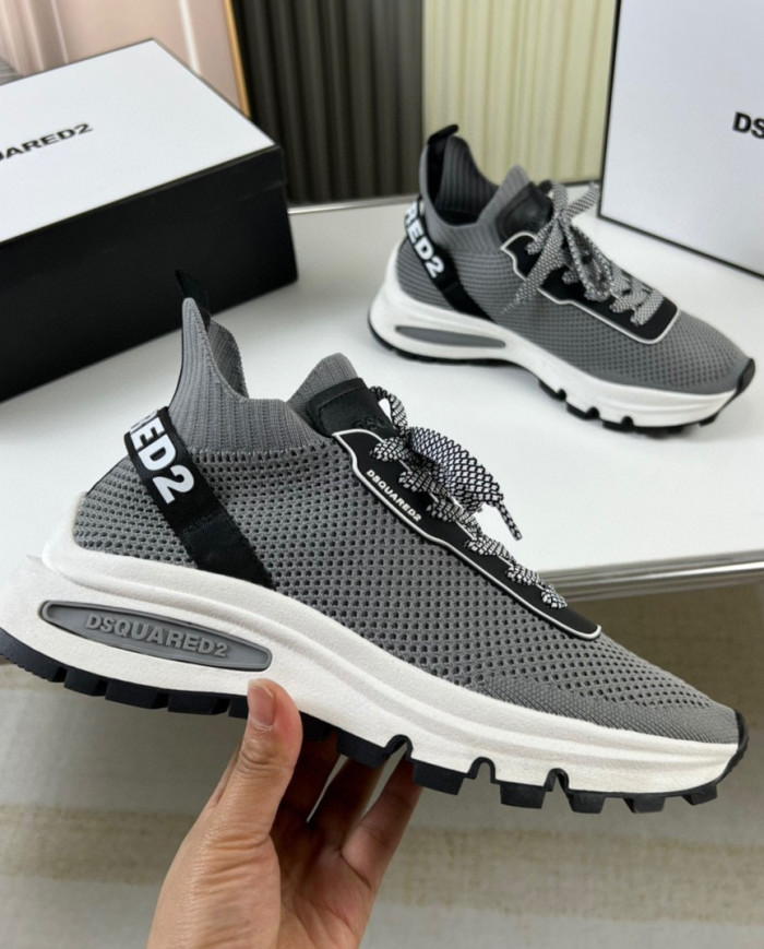 DSQUARED2 casual shoes Wear resistant slip resistant comfortable breakable