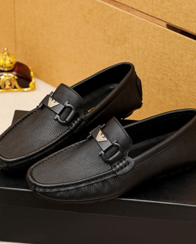 Armani hooded shoes