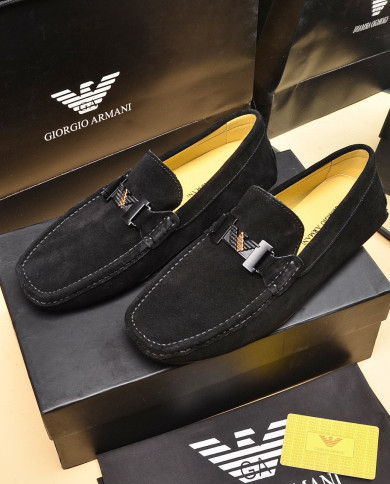 Armani hooded shoes