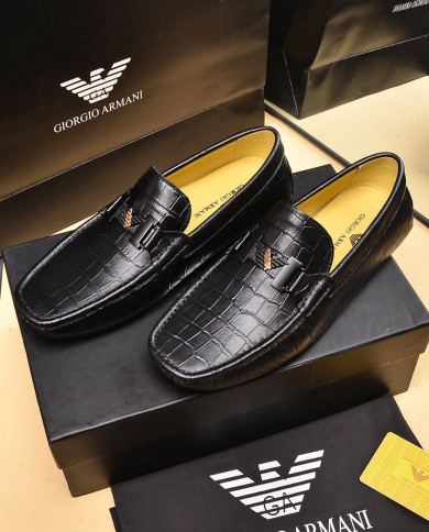 Armani hooded shoes