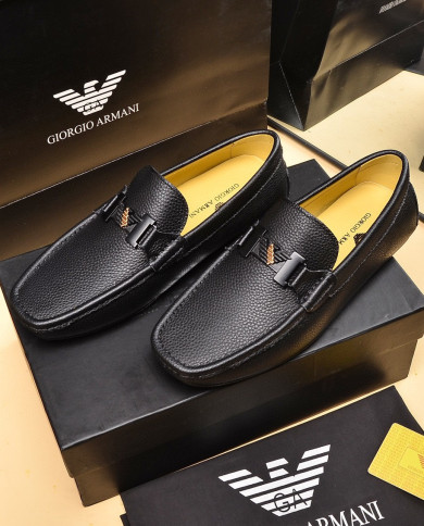 Armani hooded shoes
