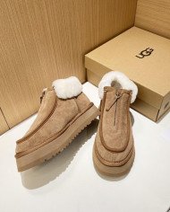 UGG Wool Lined Warm Short Boots  Stylish and Comfortable Winter Boots