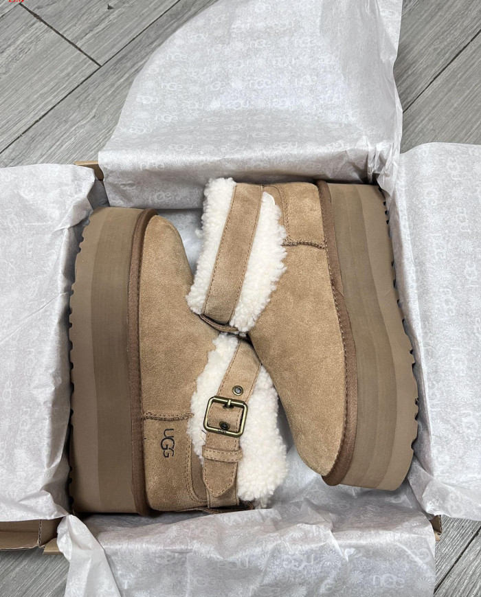 UGG Women's Fashion Snow Boots Comfortable and Warm Thick Sole Boots