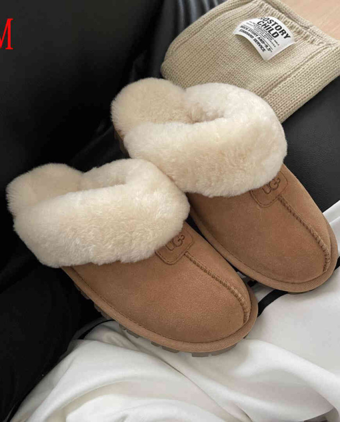 UGG Winter Warm Shearling Slippers