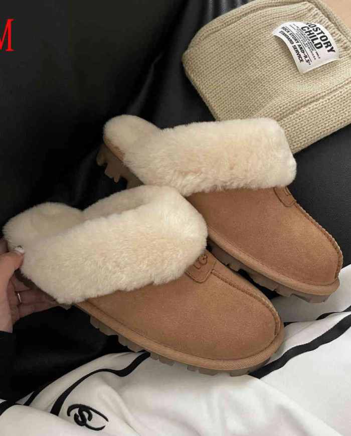 UGG Winter Warm Shearling Slippers