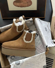 Winter Shearling Mid-Calf Warm Boots for Women