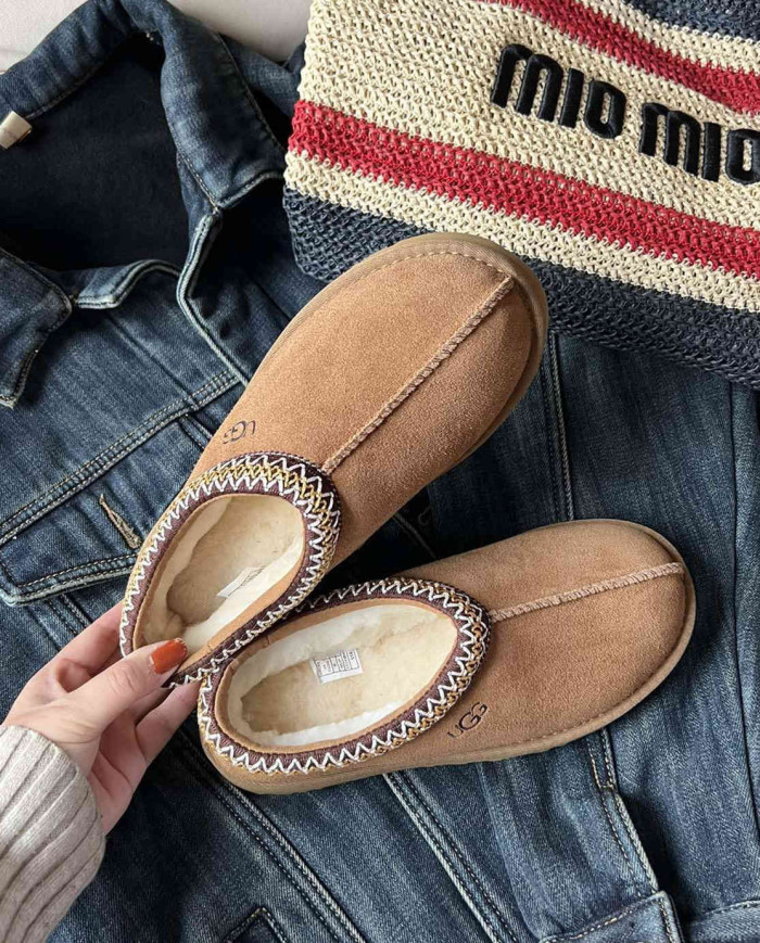 UGG Classic Shearling Lined Moccasin Slippers