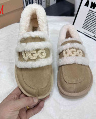 UGG Shearling Lined Casual Warm Loafers