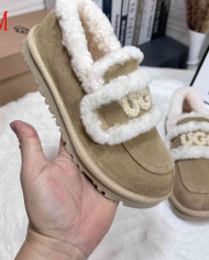 UGG Shearling Lined Casual Warm Loafers