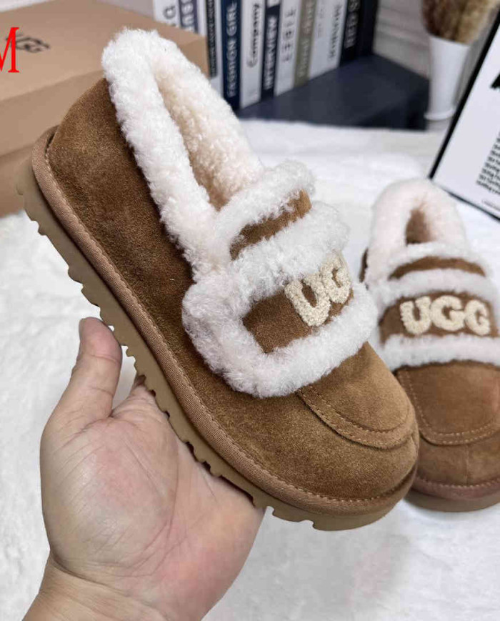 UGG Shearling Lined Casual Warm Loafers