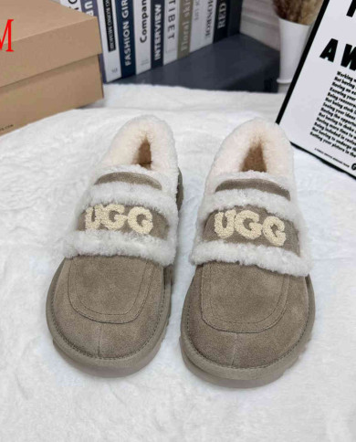 UGG Shearling Lined Casual Warm Loafers