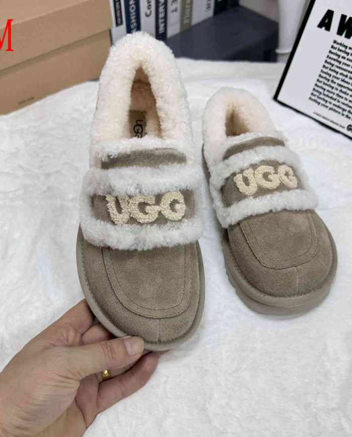 UGG Shearling Lined Casual Warm Loafers