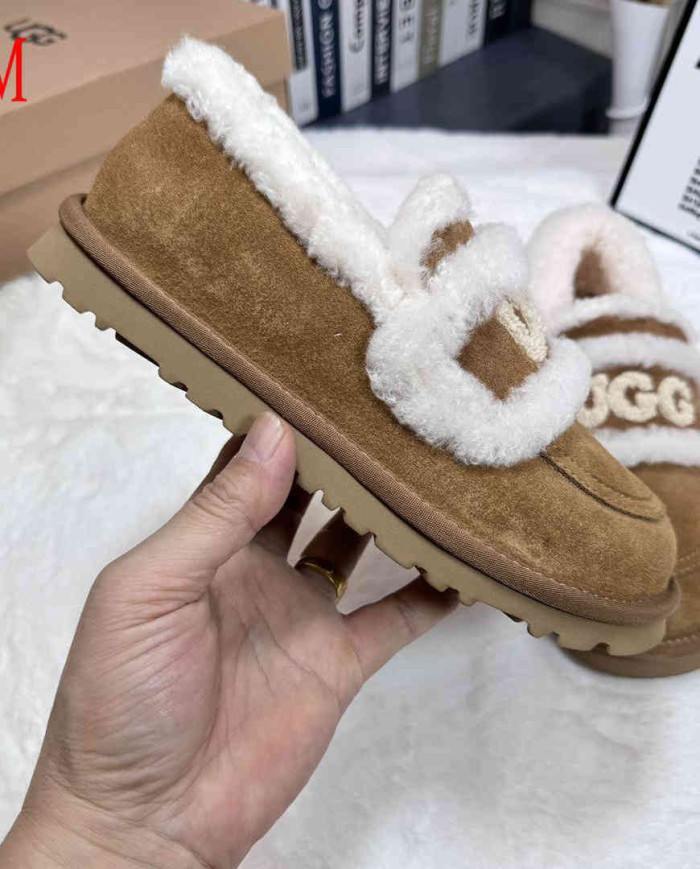UGG Shearling Lined Casual Warm Loafers