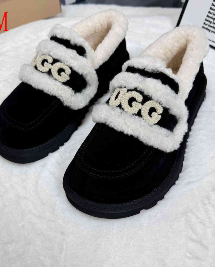 UGG Shearling Lined Casual Warm Loafers