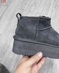 UGG Warm Shearling Ankle Boots Anti-Slip Winter Shoes