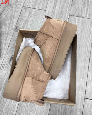 UGG Warm Shearling Ankle Boots Anti-Slip Winter Shoes
