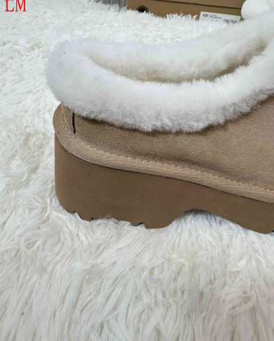 UGG Winter Warm Shearling Ankle Boots for Women Anti-Slip Casual Shoes