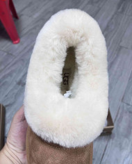 UGG Platform Slip-On Shoes with Shearling Lining