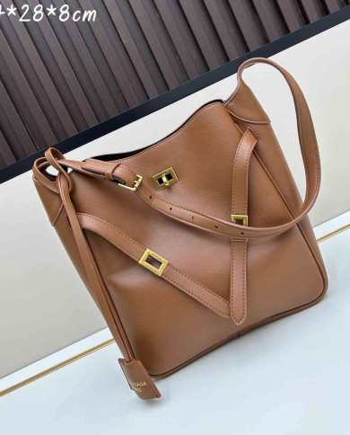 Balenciaga Minimalist Buckle Shoulder Bag