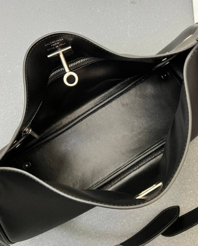 Balenciaga Fashion Buckle Shoulder Bag