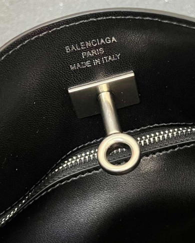 Balenciaga Fashion Buckle Shoulder Bag