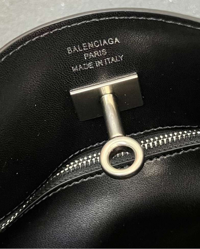 Balenciaga Fashion Buckle Shoulder Bag