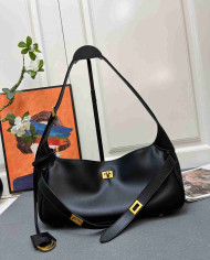 Balenciaga Fashion Buckle Shoulder Bag