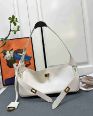 Balenciaga Fashion Buckle Shoulder Bag