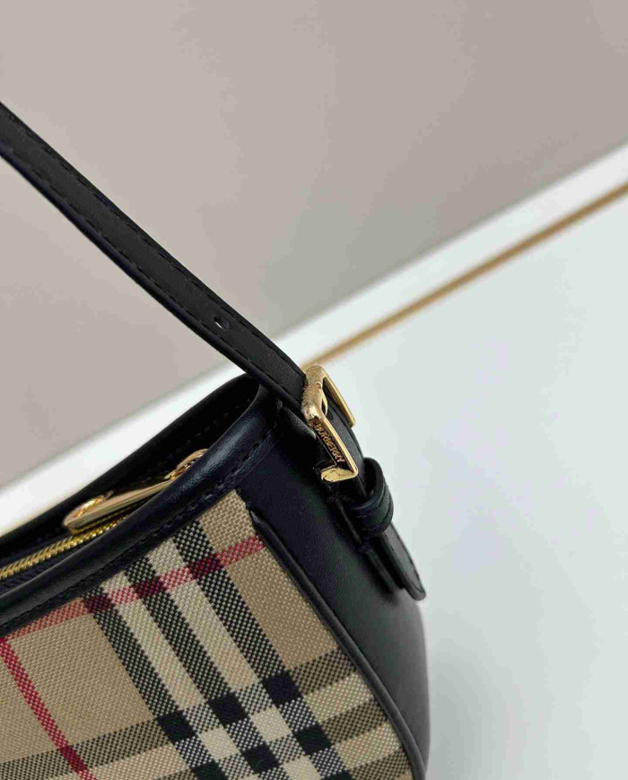 Burberry Women's Classic Plaid Small Shoulder Bag