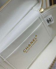 Chanel Quilted Chain Top Handle Crossbody Bag