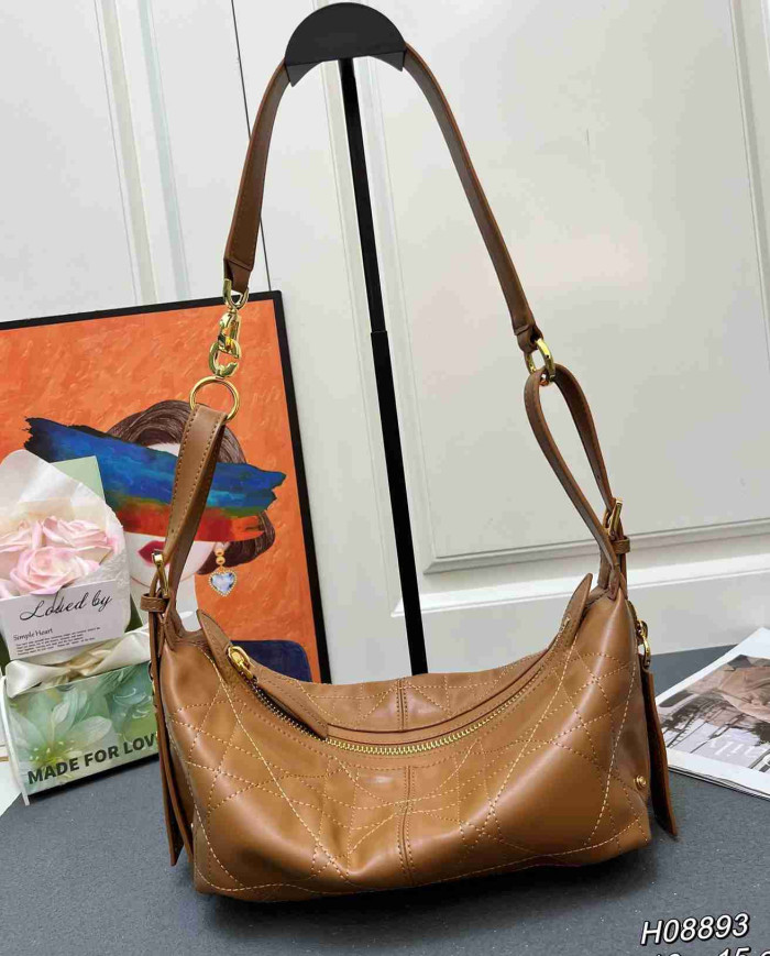 DIOR Soft Leather Fashion Shoulder Bag