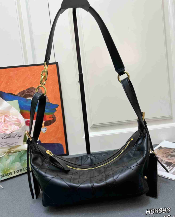 DIOR Soft Leather Fashion Shoulder Bag
