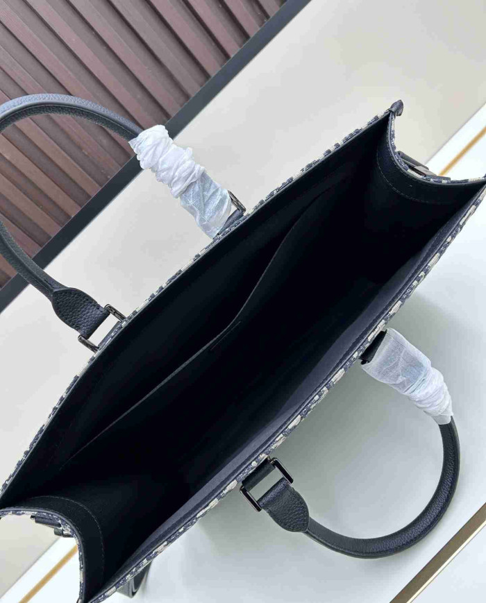 DIOR Large Capacity Printed Tote Handbag