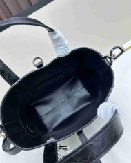 Dior Style Drawstring Bucket Handbag