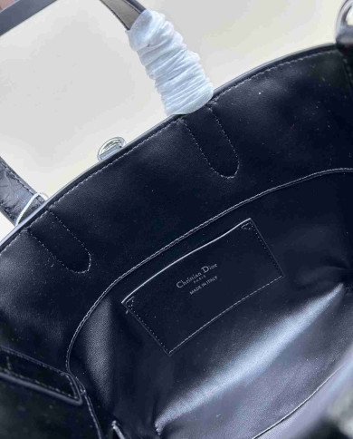 Dior Style Drawstring Bucket Handbag