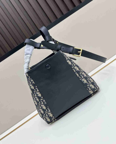 Dior Jacquard Bucket Bag