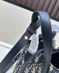 Dior Jacquard Bucket Bag