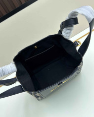 Dior Jacquard Bucket Bag