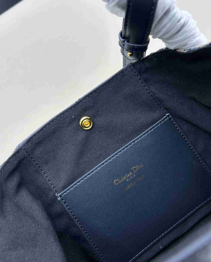 Dior Jacquard Bucket Bag